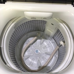 【極上美品】北海道旭川市直接取引歓迎 Haier ハイアール 全自動電気洗濯機 JW-U55A 2022年製 5.5kg 通電動作確認済 簡易清掃済の画像