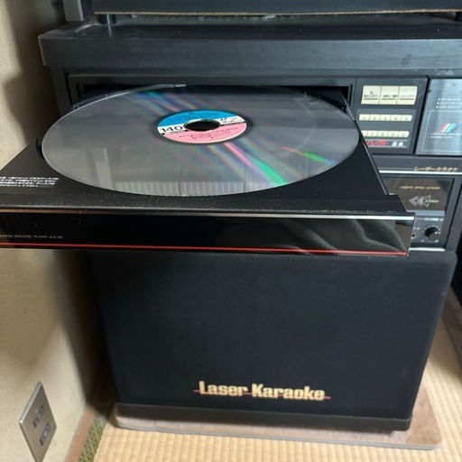 レーザーカラオケ機、レーザーディスク レーザーカラオケシステム LD コロンビア CLK-660