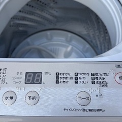 🟧洗濯機番号37 Panasonic 2019年製 5kg 大阪市内配達無料 設置