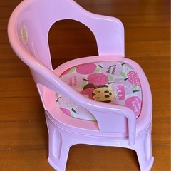 【ミニーマウス】子供用チェアの画像