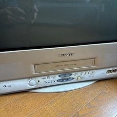 【受渡決定】シャープ　テレビデオの画像