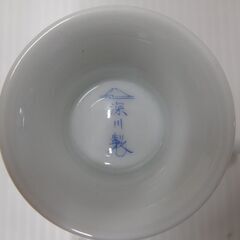 深川製磁 オリエンタルブルー 高台珈琲椀皿 カップ＆ソーサーの画像
