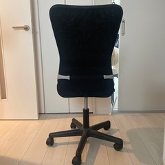 ニトリ　デスクチェア　グレーの画像