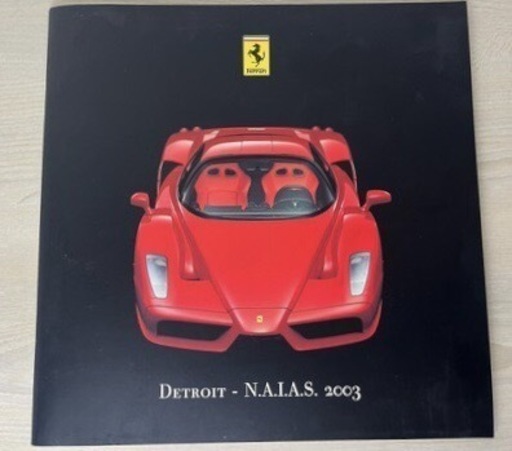 FERRARIフェラーリENZOエンツォ カタログ プレスキットCD 広報資料付き
