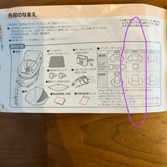 チャイルドシート エッグショックの中古が安い！激安で譲ります