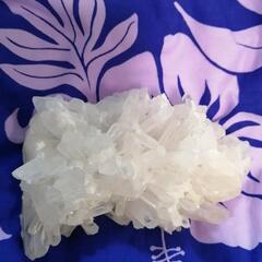 美品!天然石水晶原石クラスターパワーストーンの画像