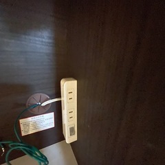 美品！カップボード（ダークウッド木目）の画像