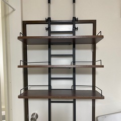 洗濯機ラック 突っ張り棚