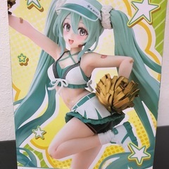 初音ミク　チアリーダー　フィギュア　
