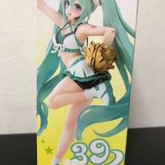 初音ミク　チアリーダー　フィギュア　の画像