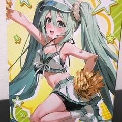初音ミク　チアリーダー　フィギュア　の画像