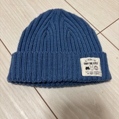 ベビーベスト ニット帽の画像