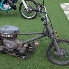 スーパーカブ 50　カスタム　サビ塗装