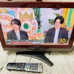 テレビ シャープ AQUOS 2010年製 動作確認済み