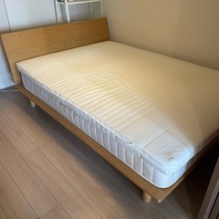 無印良品ダブルベッド