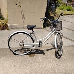 自転車　オートライト　鍵付き