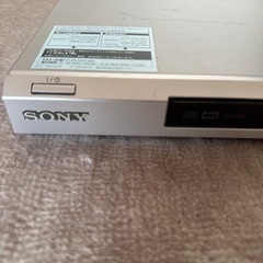 SONY DVDプレイヤーの画像
