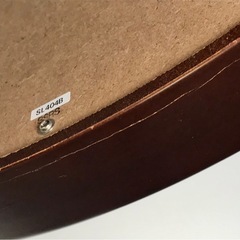 Te061●札幌市内・花川 無料配達●SEIKO セイコー 大型　掛け時計 直径約56cm 掛時計 ダークブラウン●USED の画像