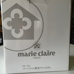 【新品未使用】 
マリクレール　電気ケトル0.6ℓの画像