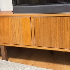 【IKEA】 約98%OFF イケア テレビ台, STOCKHOLM ストックホルム, ウォールナットの画像