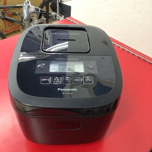 パナソニック 炊飯器 5.5合 IH式 備長炭釜 ブラック SR-CFE109-K