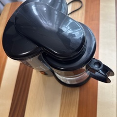 コーヒーメーカー 黒 
 の画像