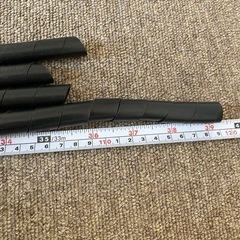 コードをまとめる蛇腹ホース４本セットの画像
