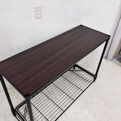 値下げ 23483  ルミナスノワール デスク ドウシシャ   ◆大阪市内・東大阪市他 6,000円以上ご購入で無料配達いたします！◆ ※高槻・枚方方面◆西宮・尼崎方面◆生駒方面　それぞれ条件付き無料配送あり！            の画像