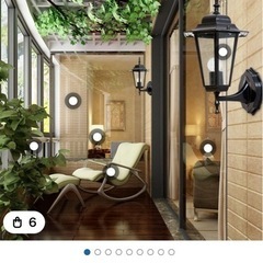 コイズミ LEDアウトドアライト 人感センサ付 防雨型 電球の画像