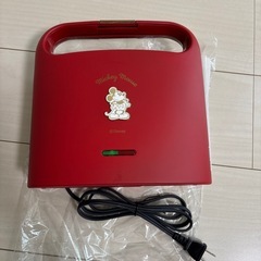 ディズニーホットサンドメーカーの画像