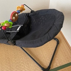 ベビービョルン🌱バウンサー（黒メッシュ）の画像