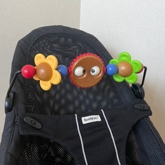 ベビービョルン🌱バウンサー（黒メッシュ）の画像