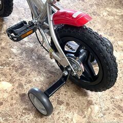 未使用品 ブリヂストン 子供用自転車 12インチ 赤×黒 ブリヂストン 札幌 東区の画像