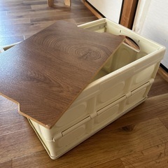 折りたたみコンテナ　収納ボックスの画像