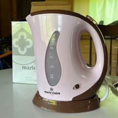 【新品未使用】 
マリクレール　電気ケトル0.6ℓの画像
