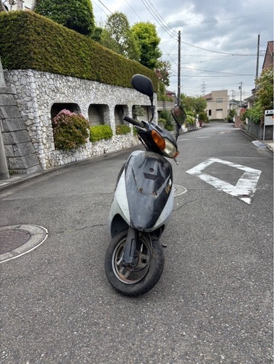 スズキ　レッツ2 部品取り　レストアベース