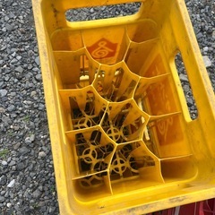 ソフトドリンク コーラ　コンテナケース DIYでイスにするのもヨシ！　昭和レトロ好きに の画像