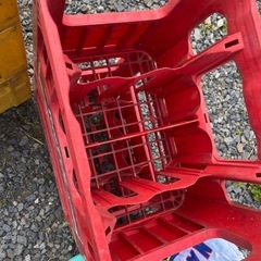 ソフトドリンク コーラ　コンテナケース DIYでイスにするのもヨシ！　昭和レトロ好きに の画像