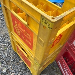 ソフトドリンク コーラ　コンテナケース DIYでイスにするのもヨシ！　昭和レトロ好きに の画像