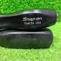 スナップオン TM4CSA/型番不明 シャンクドライバー2本セット【船橋馬込店】【店頭取引限定】【中古】管理番号：ITTO0QAJ4SLSの画像