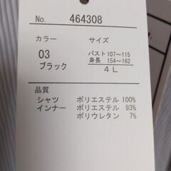 《値下げ》大きいサイズ　ブラウスの画像
