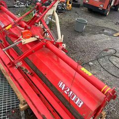ニプロ ドライブハロー HA-2400B 作業幅 2400mm トラクター 代掻き 代かき 作業機 田んぼ 農機具の画像
