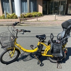 YAMAHA pas bike 子供椅子付き　バッテリー12.8 AH