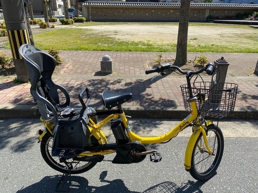 YAMAHA pas bike 子供椅子付き　バッテリー12.8 AH