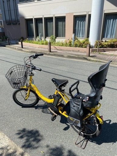 YAMAHA pas bike 子供椅子付き　バッテリー12.8 AH