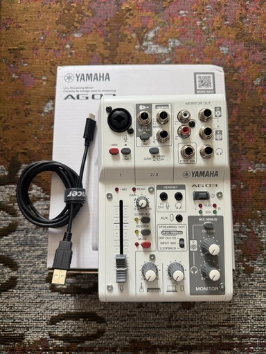 YAMAHA AG03 MK2の通販はau PAY マーケット - 輸入雑貨のネットストア 