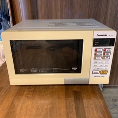 【動作品】パナソニック エレック オーブンレンジ 15L ホワイト NE-T157-Wの画像
