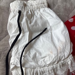 サイズ100  ミニーちゃんコスプレ　ディズニーで購入　の画像