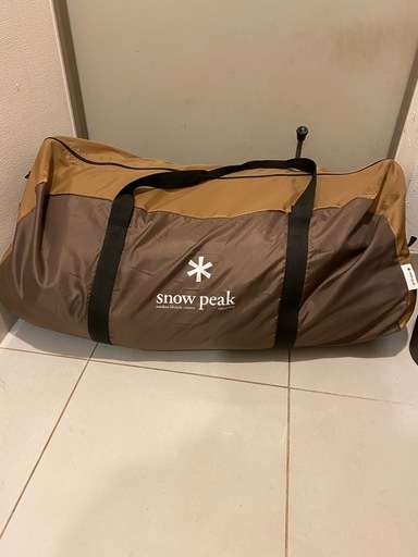 スノーピーク　エントリー２ルーム エルフィールド　テント　スノーピーク直営店での確認済