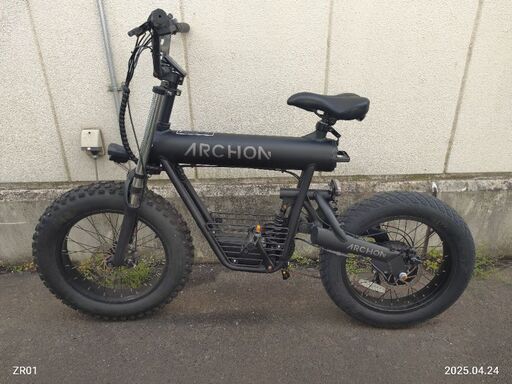 最終決算 アシスト不具合ARCHON 電動アシスト自転車 ブラックジャンク 自転車本体